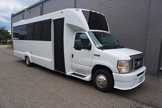 Fun limousine bus